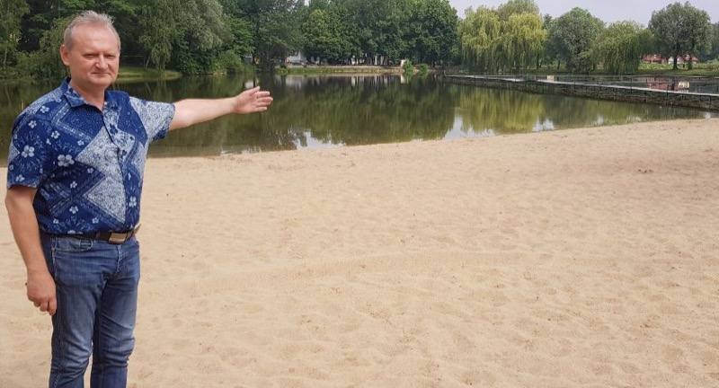 Staw w Brzezinach